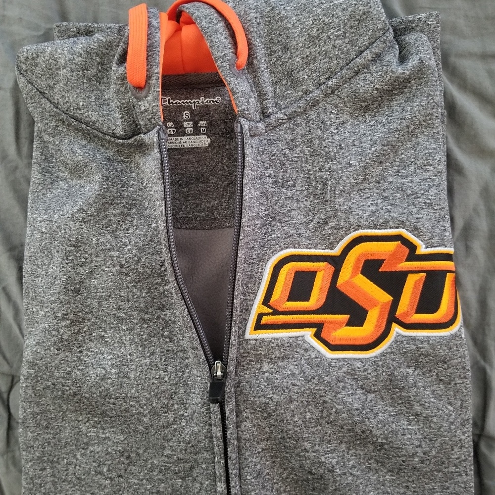 OSU Champion Full Zip Hoodie Small